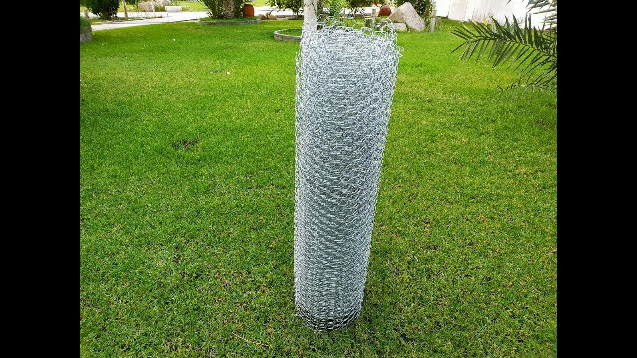 السلك مش بس للفراخ والبط كمان ينفع للزرعThe use of the wire in agriculture