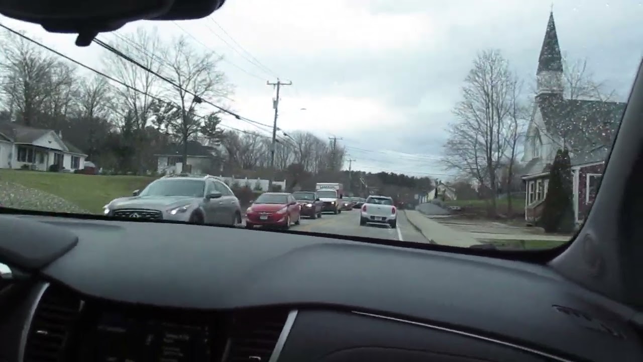backed up traffic on route 101 dayville ct...