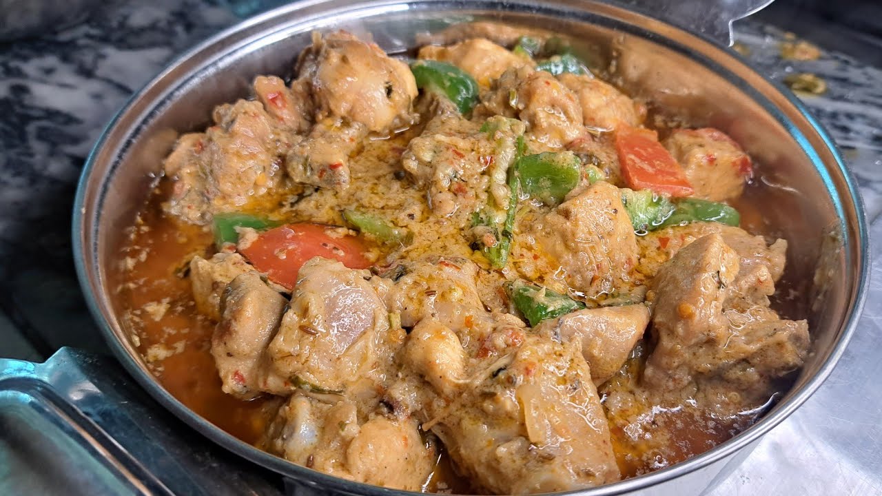 Makhmali Chicken Karahi Recipe | Tasty Chicken Makhmali Handi Recipe