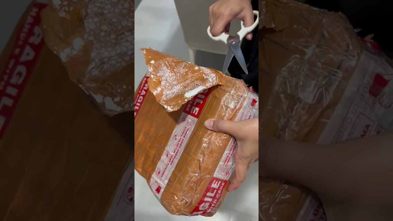UNBOXING LCD X700 BARANG YANG KAMI TERIMA BUKAN BARANG KAMI MELAINKAN BARANG BEKAS