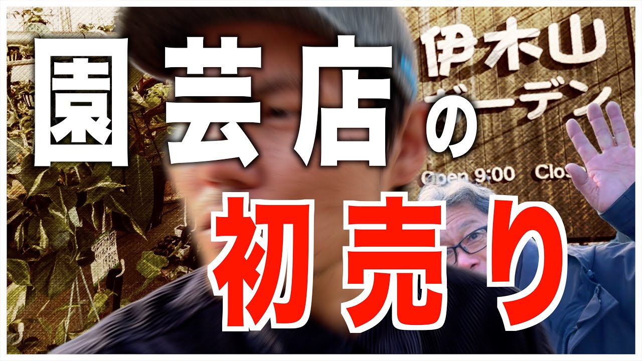 【知らないと損する】量も金額もおかしい！！観葉植物やガーデニングをはじめるならここに行け！！岐阜の園芸店、伊木山ガーデンの初売りに行ってみた【園芸店紹介】