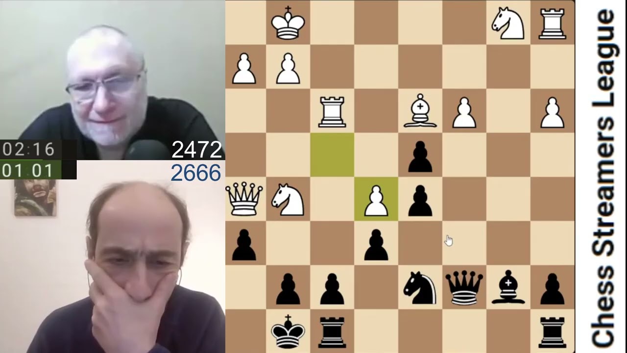 Сразу УБИТЬ не могу! // IM Николай Власов vs IM Шура Гельман #chess #шахматы #schach #xadrez