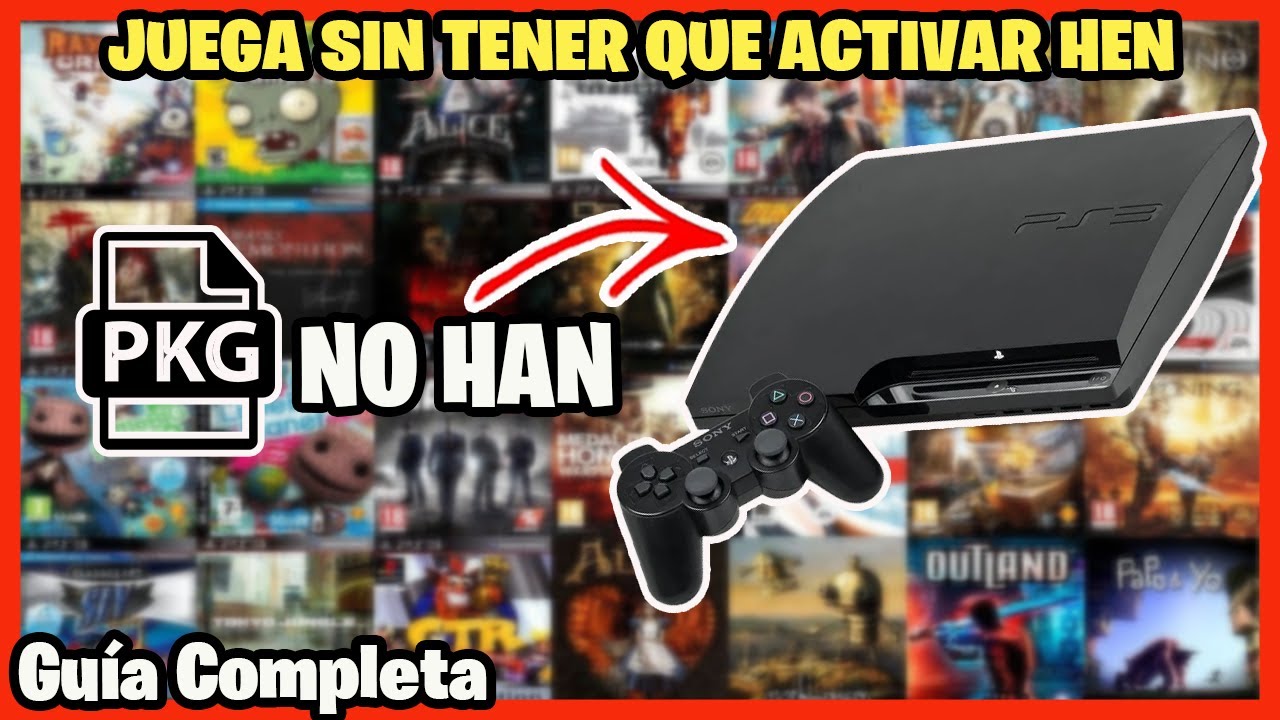 Convertir juegos PS3 a PKG NO HAN