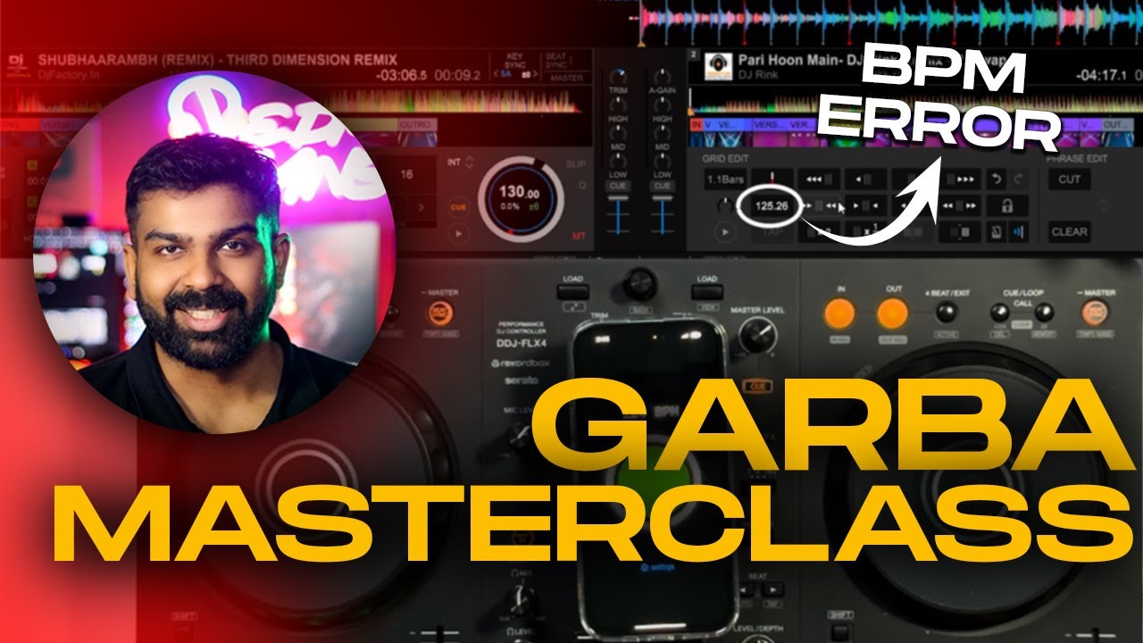 HOW TO MIX GARBA |  Garba Tutorial | FLX 4 (HINDI TUTORIAL)