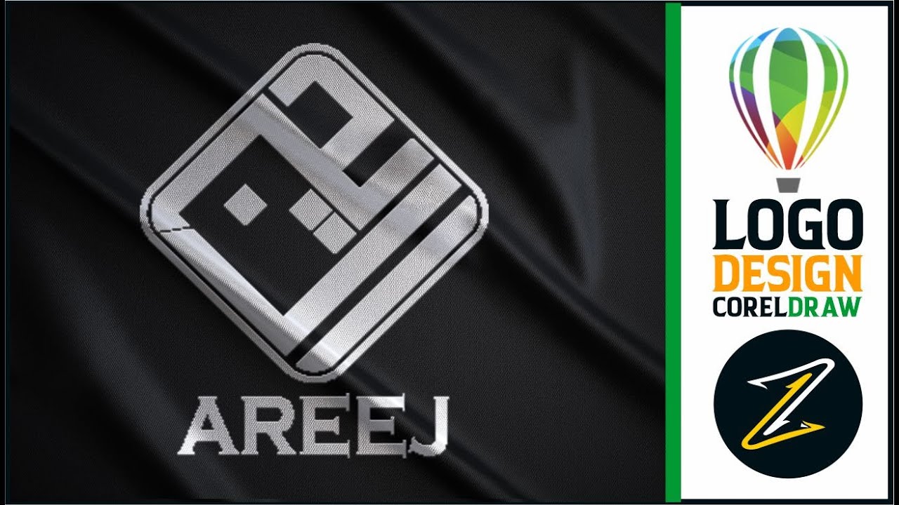 Coreldraw Tutorail - Urdu Name Logo Design In Coreldraw - How to Make Urdu Name Logo