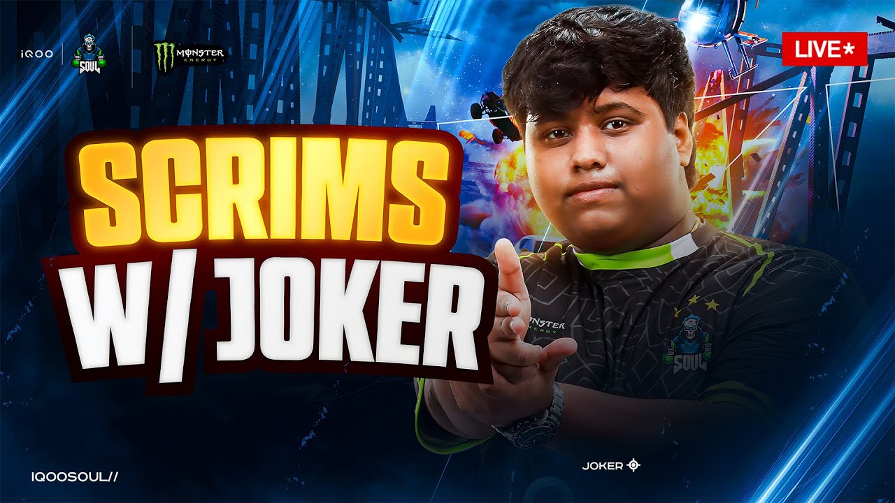 ULTIMATE RANK PUSH WITH iQOOSOUL BOIS | JokerOP | BGMI #iQOO15 #iQOO15R