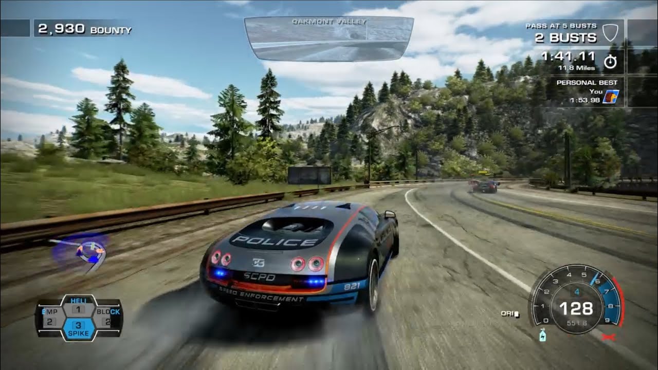 NFS: Hot Pursuit Remastered- End Of The Line With Bugatti Veyron 16:4 Super Sport 