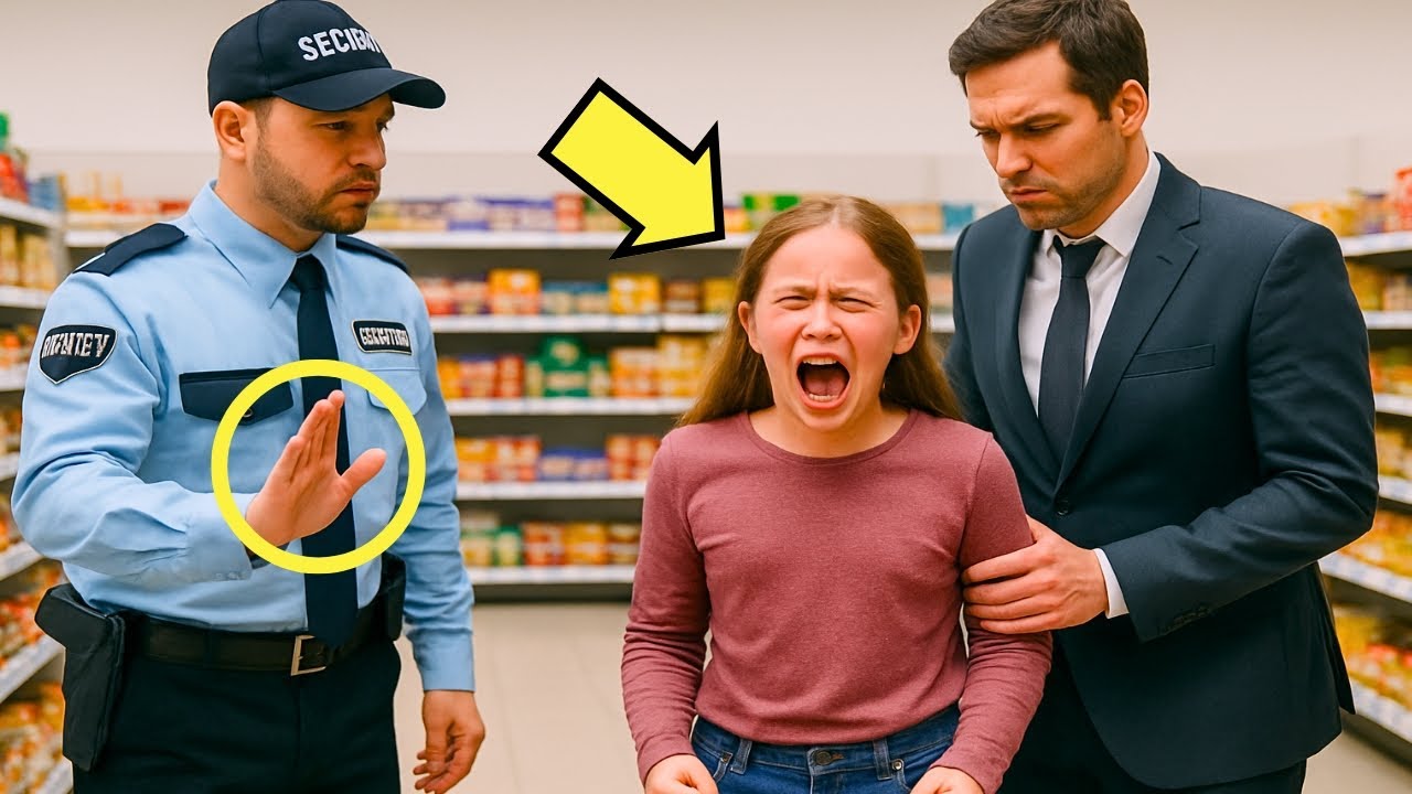 LA HIJA AUTISTA DEL EMPRESARIO GRITABA EN EL SÚPER… HASTA QUE UN GUARDIA TOMÓ UNA DECISIÓN