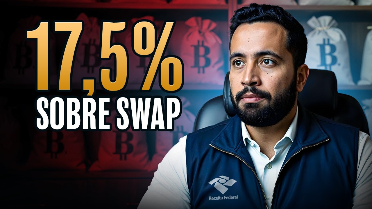 SWAP cripto vai pagar impostos na nova lei de cripto - MP 1303