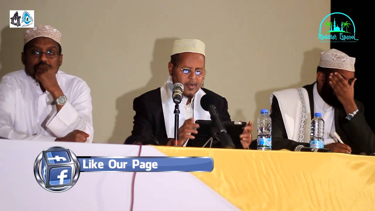 Muxaadaro Cusub Sh Bashiir Axmed Salad  16/08/14 Muctamarka UK