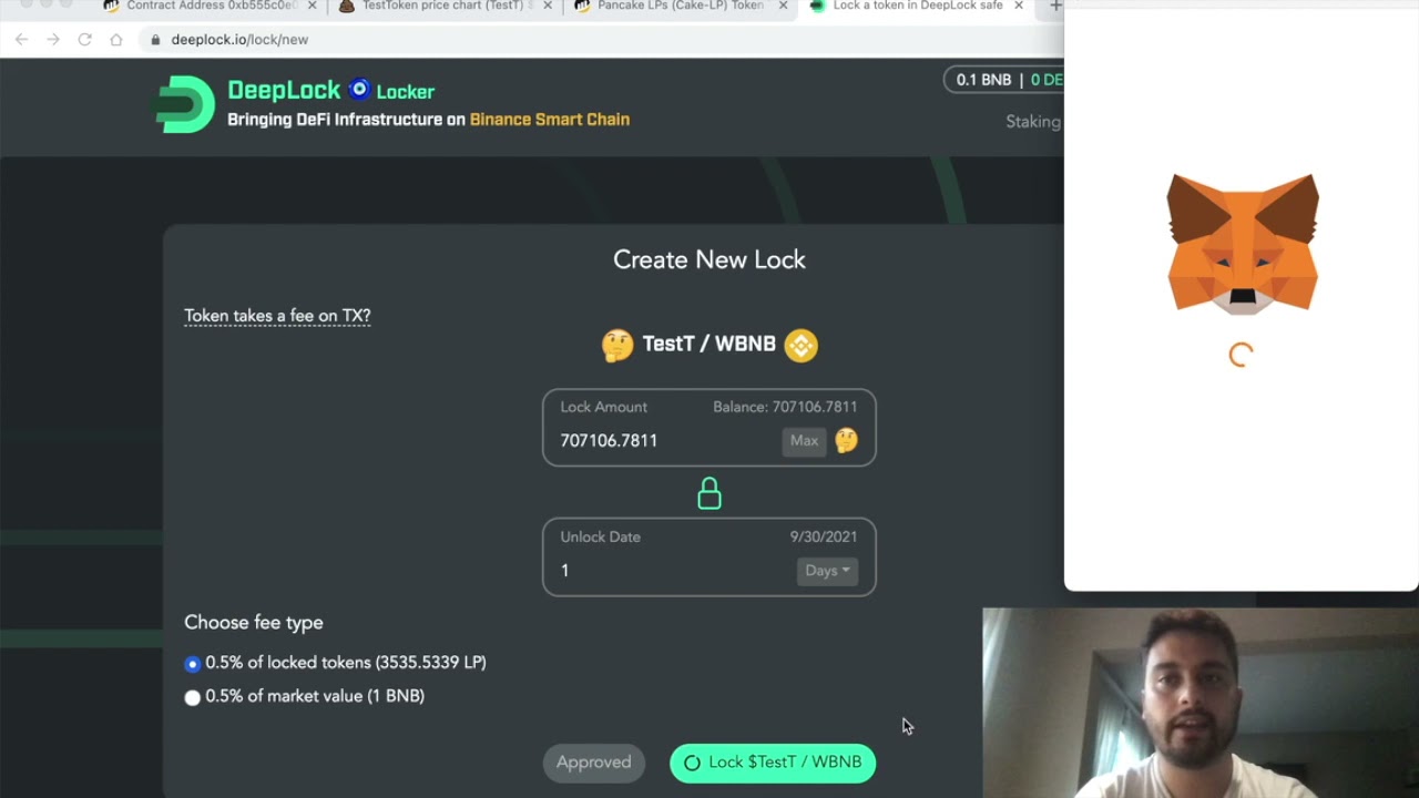 How to Lock Liquidity for $1! On Deeplock.io