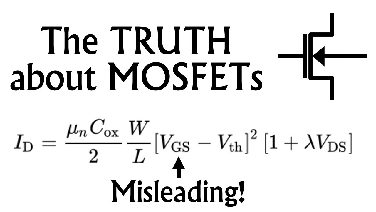 They Mislead You About MOSFETs
