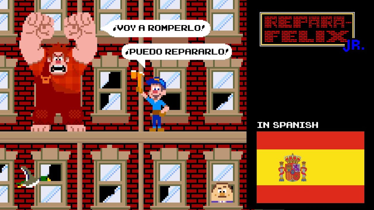 Repara-Félix Jr. con voces al Español
