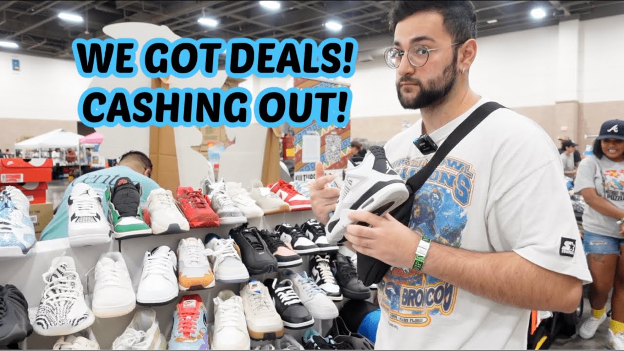 CASHING OUT SNEAKERS AT THESNEAKERTRAVELERS EVENT! + WE GOT DEALS!