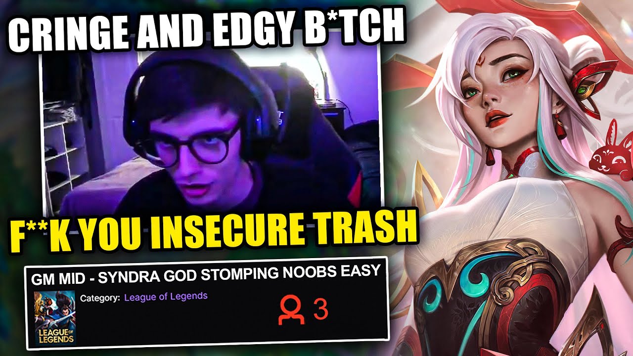 ANGRY streamer GOES OFF on me after he counter picked himself... *FUNNY*