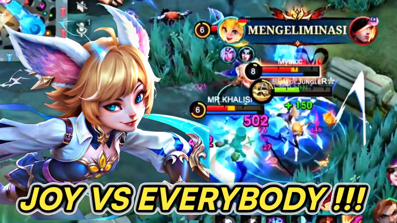 MASIH TAKUT SAMA HERO OP? JOY HYPER SOLUSINYA MUSUH AUTO KENA MENTAL !!!