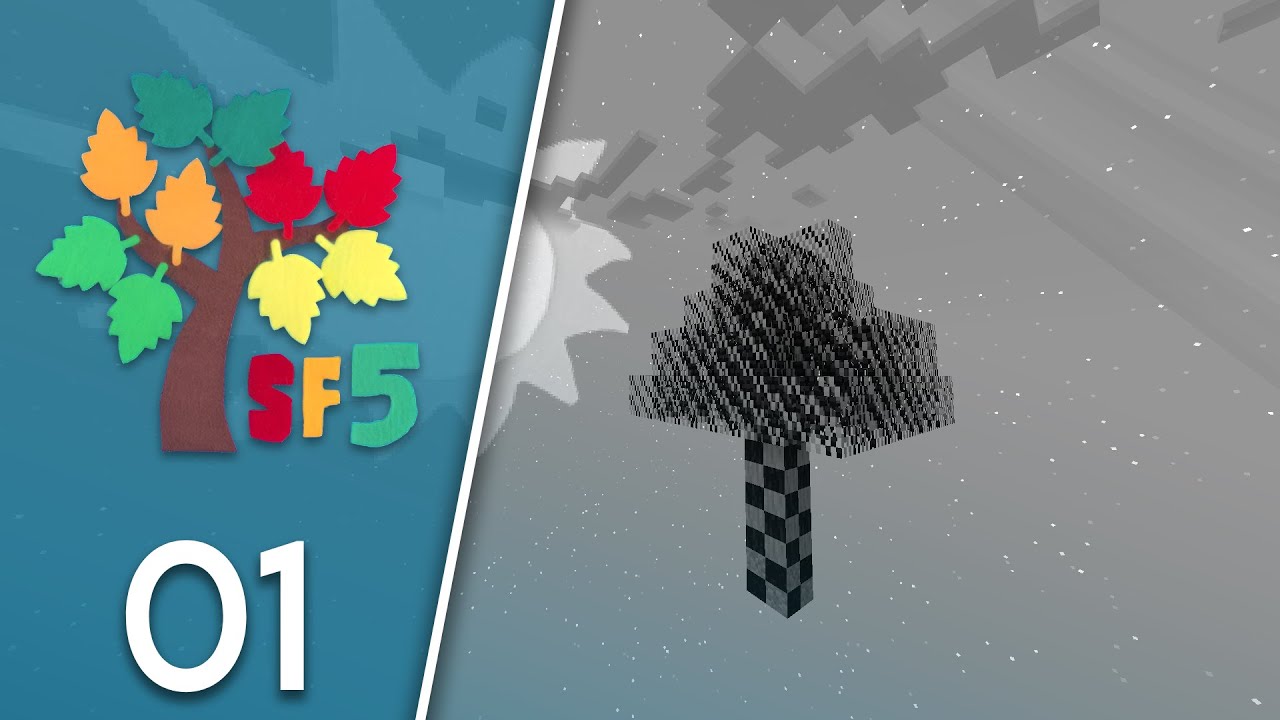 ETRAF SİYAH BEYAZ! | SkyFactory 5 Türkçe  - Bölüm 1