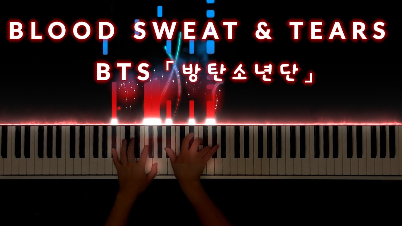 BTS 방탄소년단 【Blood Sweat & Tears】 Piano Easy/Simple Ver. Tutorial
