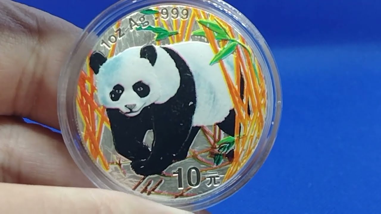 2001 Colorized Chinese Panda Coin. Are colorized coins worth the money?