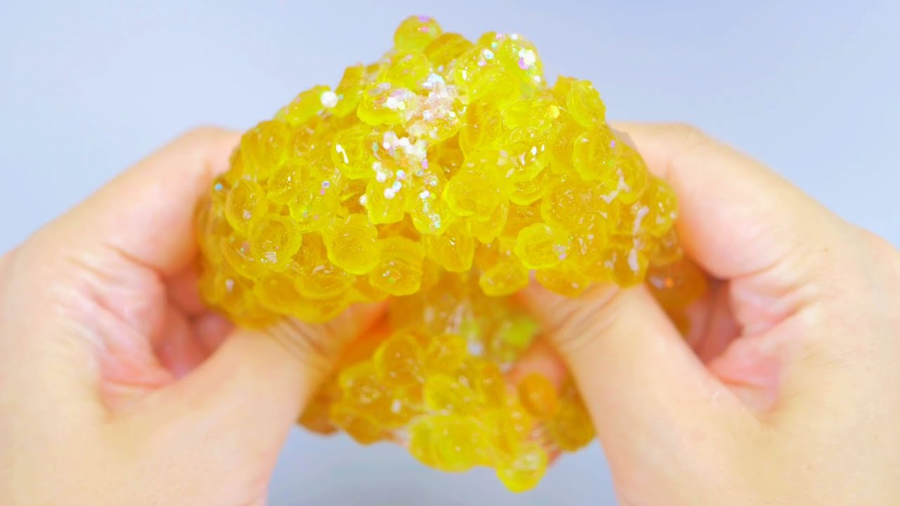 【ASMR】金木犀香るスライム Crunchy Slime【音フェチ】