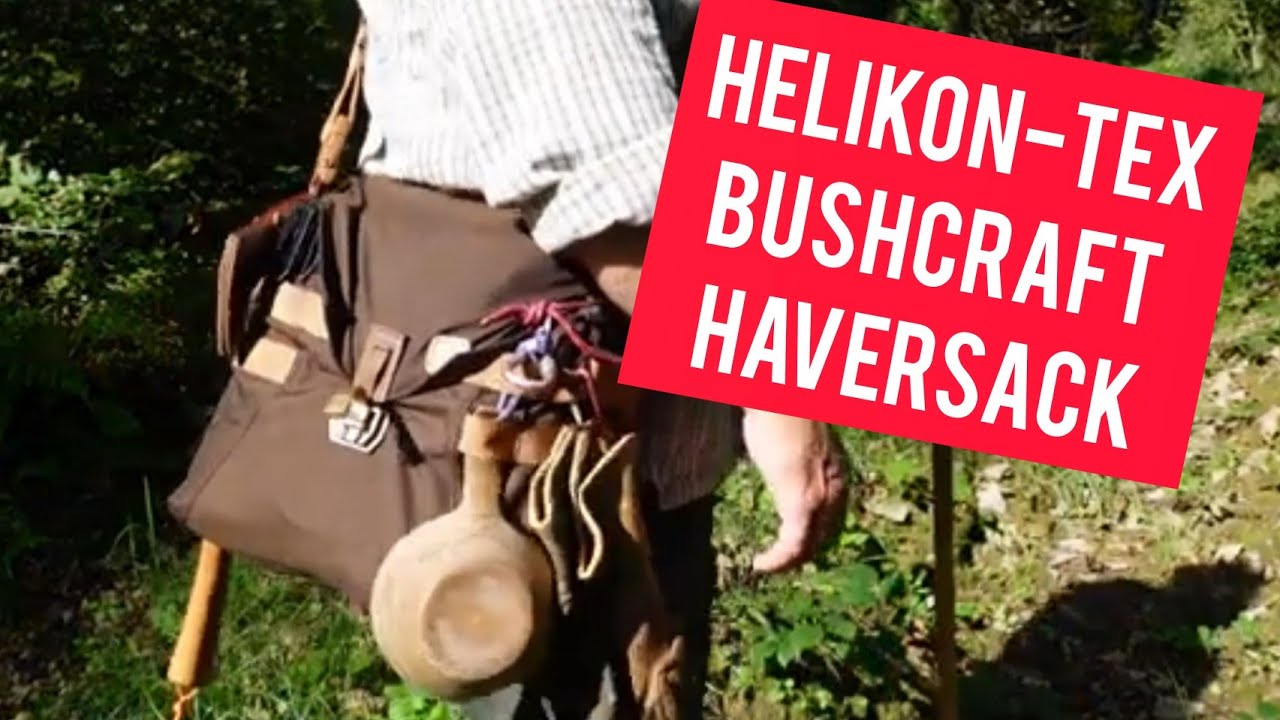 033 Helikon-Tex Bushcraft Haversack, Mora Companion Spark.
