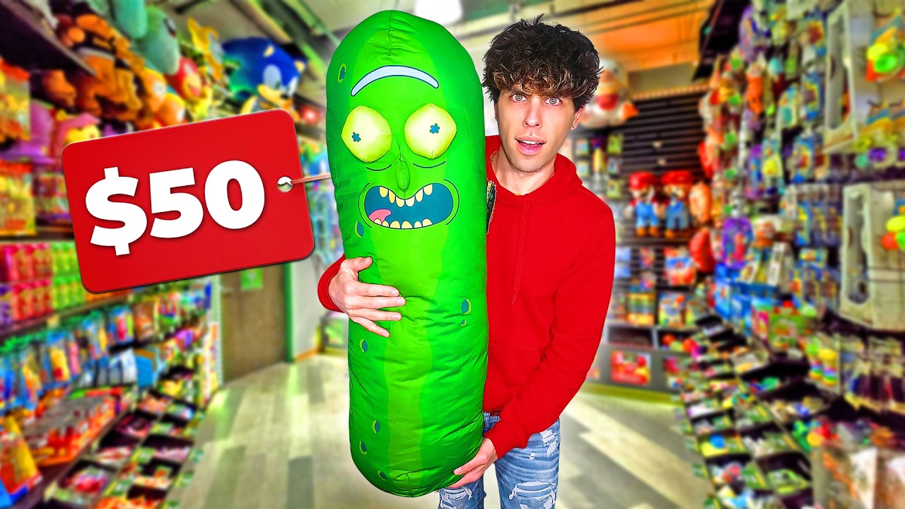 Can I Win Giant Pickle Rick Cheaper With Arcade Tickets?