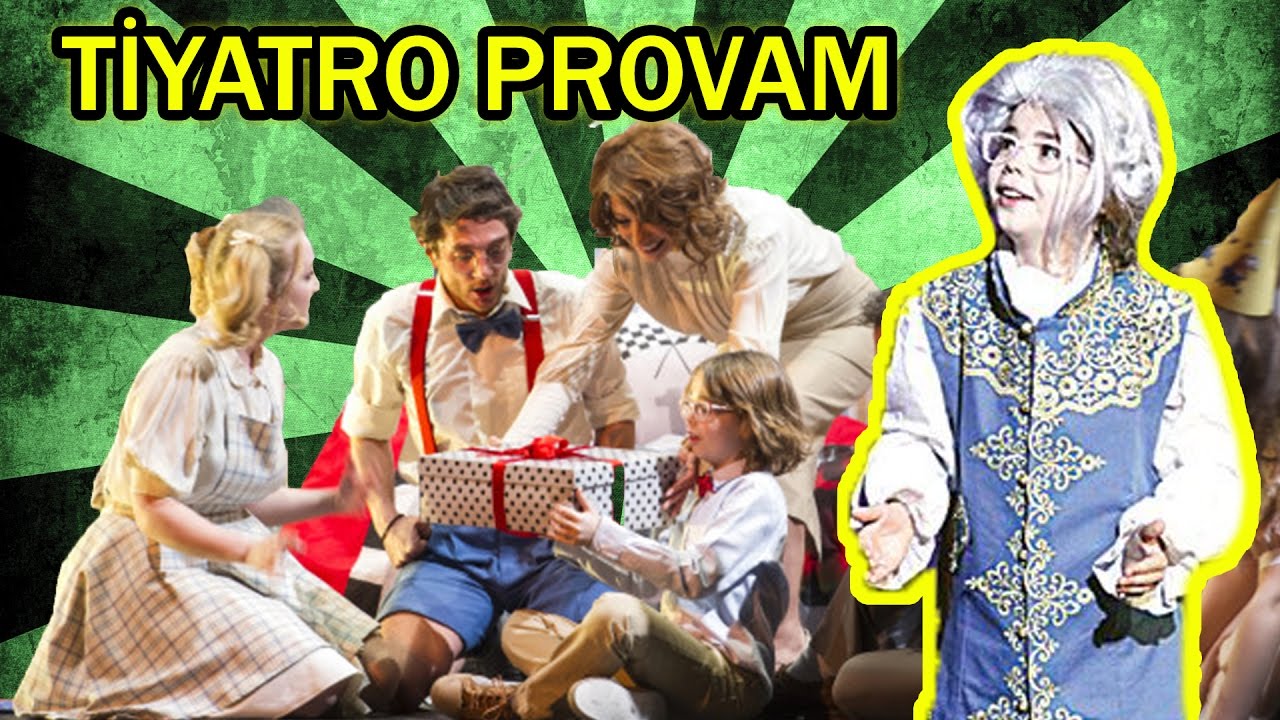 Fantastik Hikayeler Makinesi Tiyatro Oyunum - Provam | Hayal Köseoğlu ve Kardeşim ile