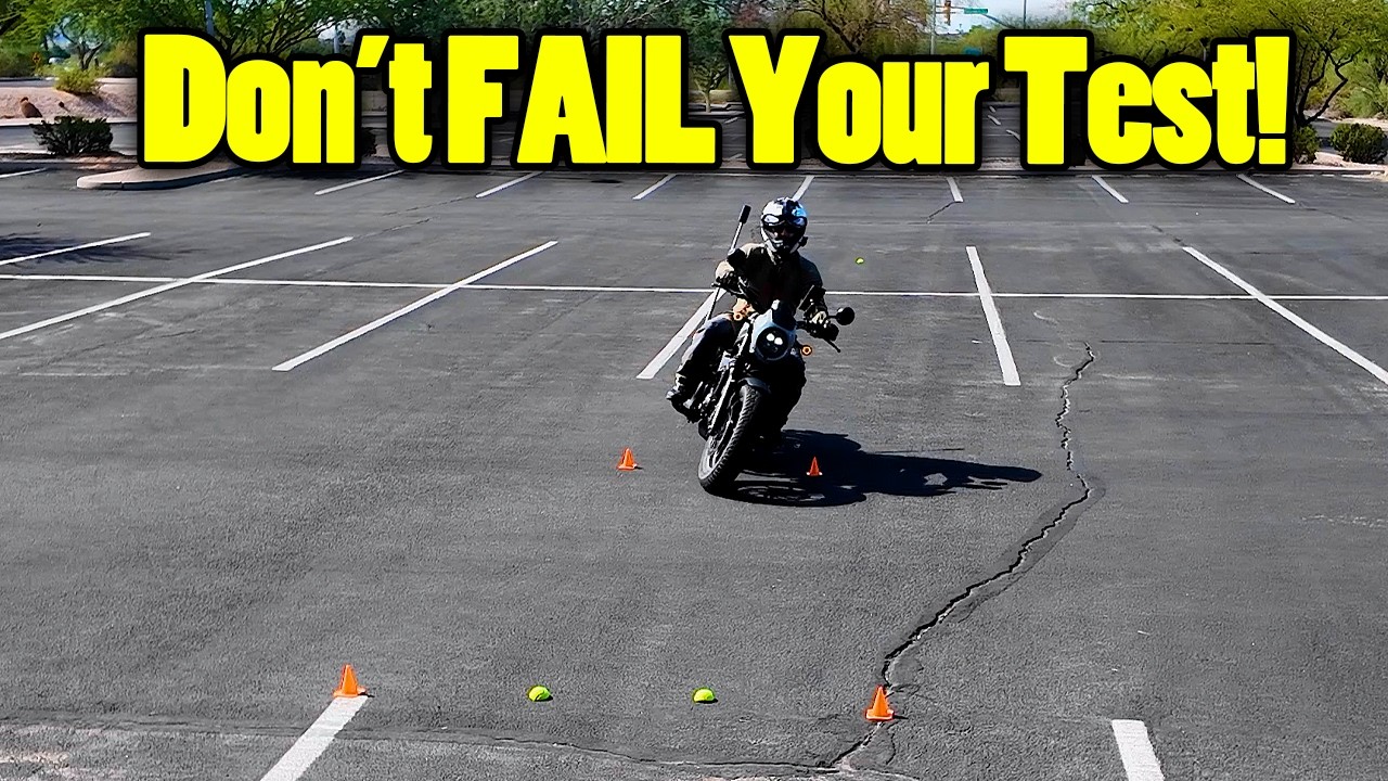 How to Pass the Motorcycle Rider Skills Test (Step-by-Step Practice Guide)