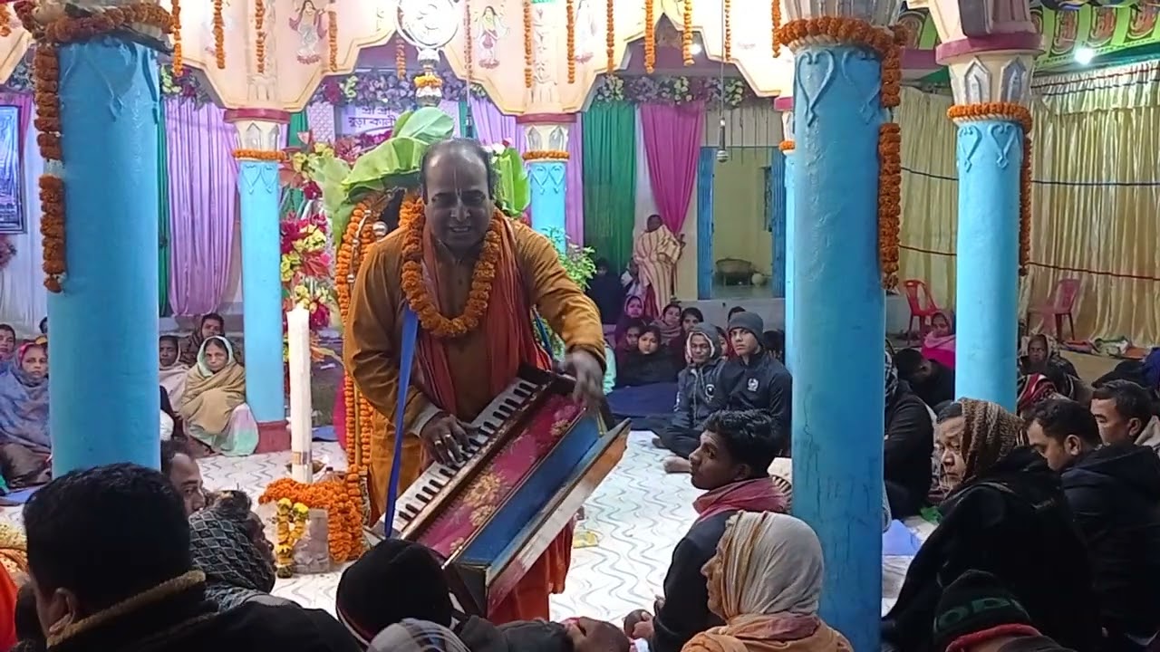 মহানাম যজ্ঞের পূর্ণ কীর্তন। বিশিষ্ট অধিবাস কীর্তনীয়া প্রিয়ব্রত  গোস্বামী তনু দাদার অশ্রু ঝরা নয়নে