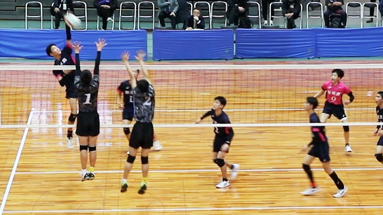 【JOC中学選抜バレー2023】鹿児島選抜 vs 岩手選抜 第２セット＜男子バレーボール＞