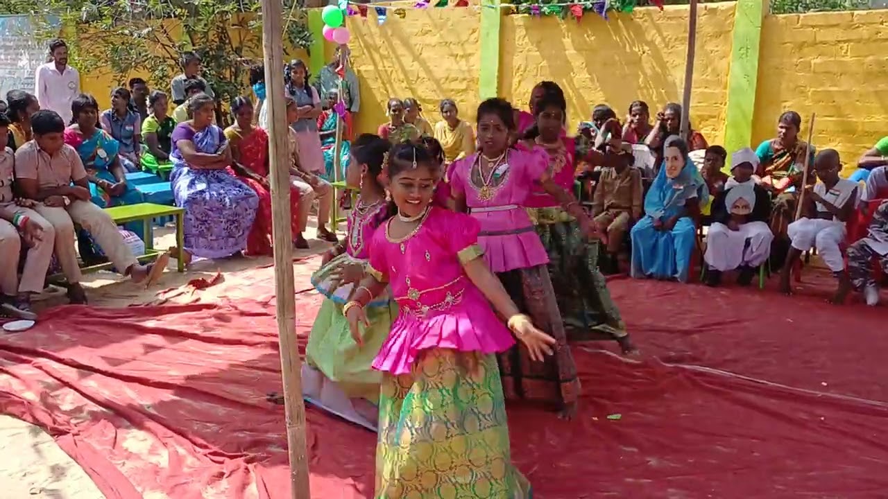 PUPS SUNNAMBUKULAM Republic day celebration 5std students dance 