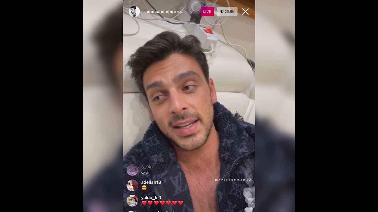 Michele Morrone - Live 02-12-21 | Upcoming Live Stream Concert