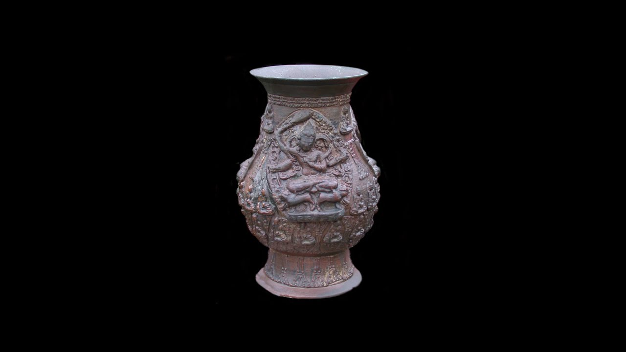 Bronze Vase of the Pala Dynasty - 8th to 12th Century AD
