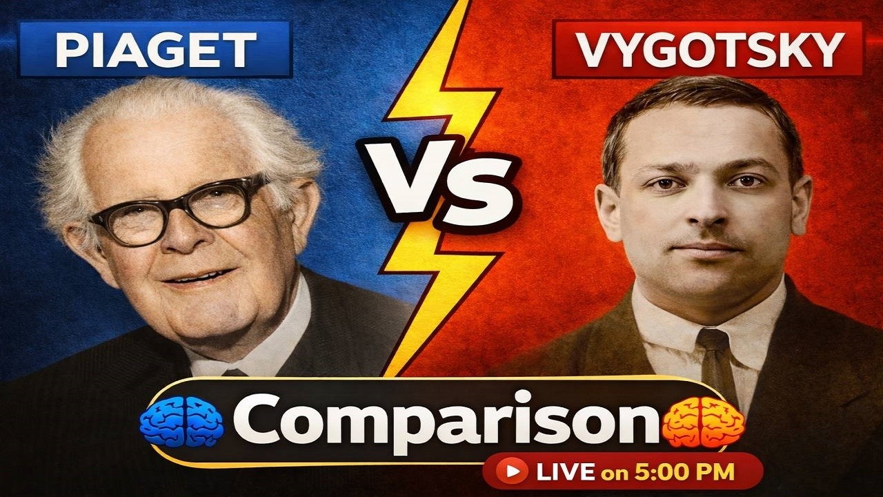Dont Confuse Piaget Vs Vygotsky⚠️6 ਨੰਬਰ ਕਰੋ ਪੱਕੇ📚 |🔔Important Live Session 5:00 Pm☑️ | By Rahul Sir