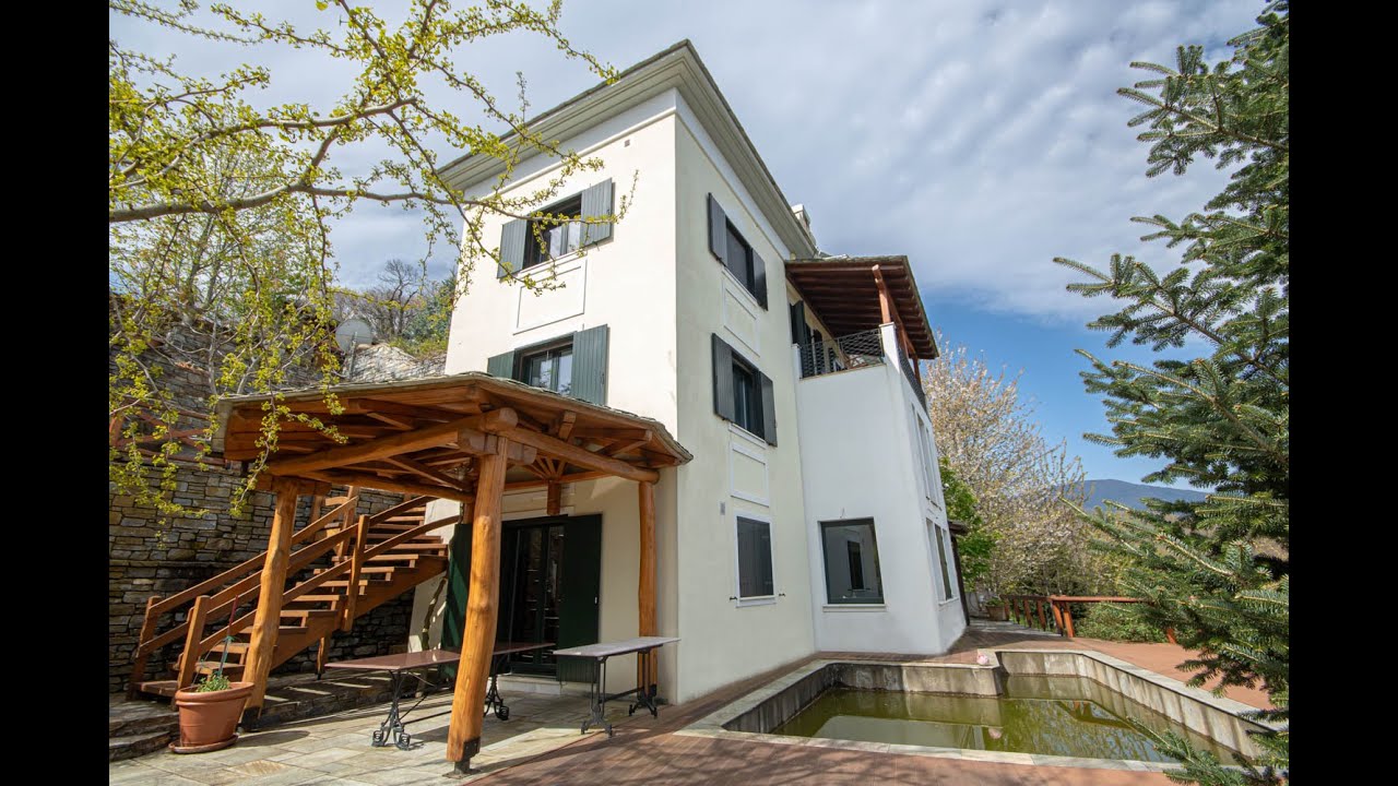 Inside a Hidden Luxury Villa in Pelion – Sea View & Total Privacy