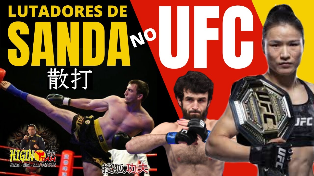 O PODER DO SANDA BOXE CHINÊS NO MMA - The power of Wushu Sanda in MMA.