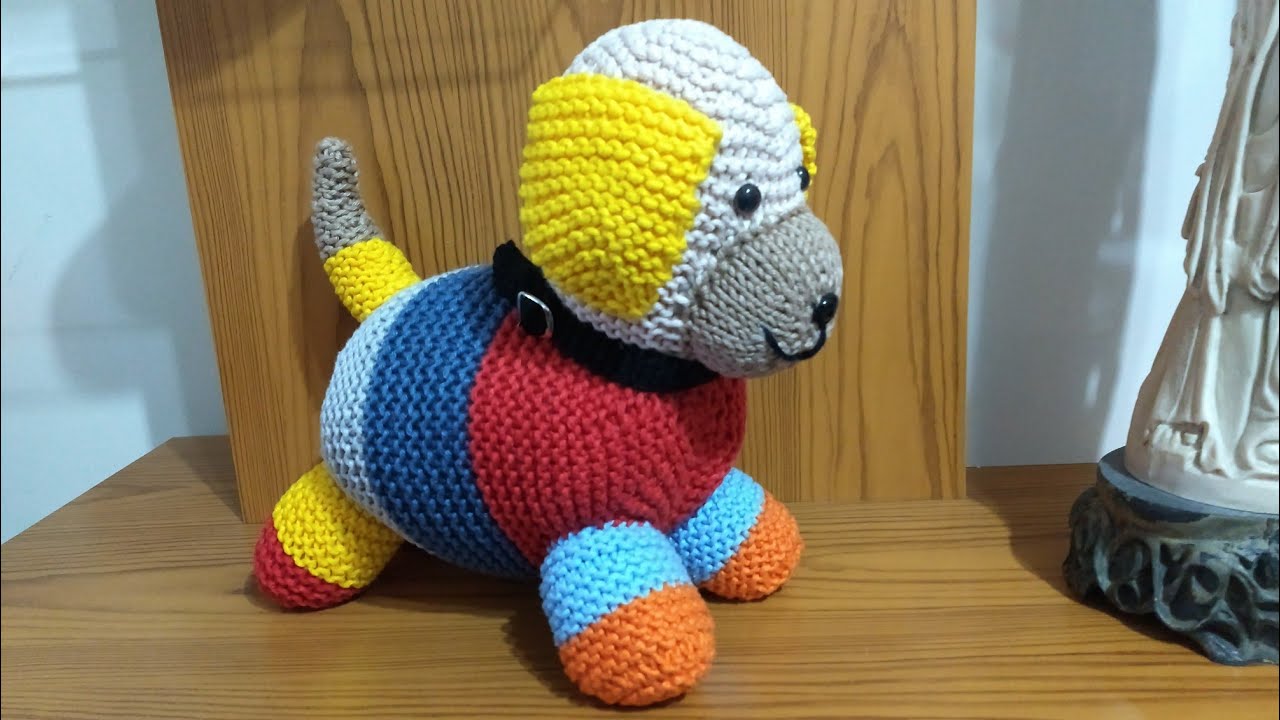 Cachorro Ted  amigurumi em tricô por Neuzyvalim