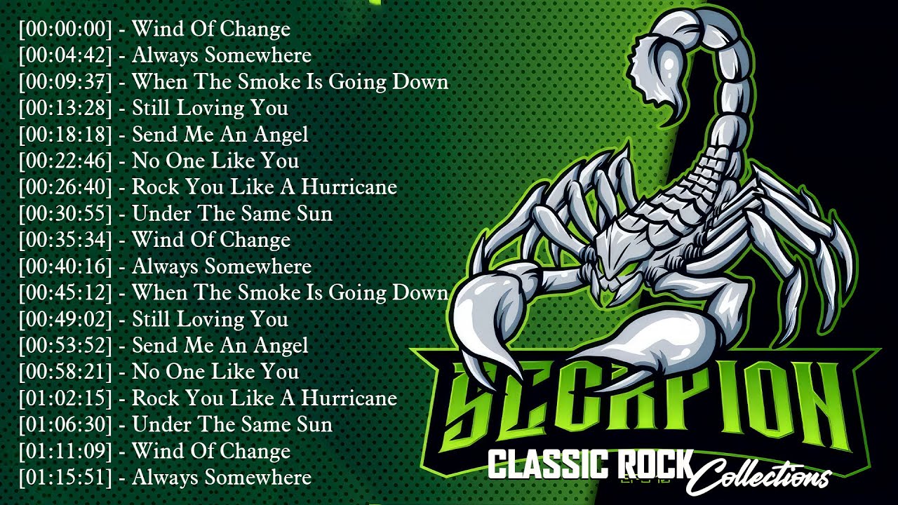 Greatest Hits Full Album || Best Songs Of Scorpions || Scorpions Legends 2025