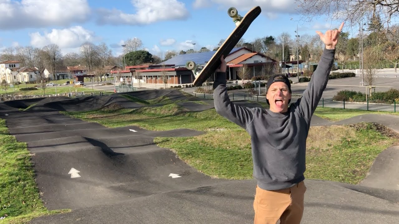 ENTRAÎNEMENT CARVER SUR UNE PUMPTRACK !