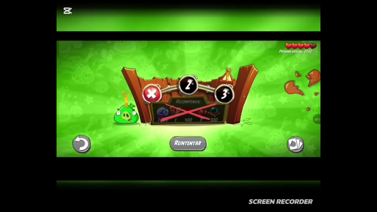 Mi primer video de angry birds! 