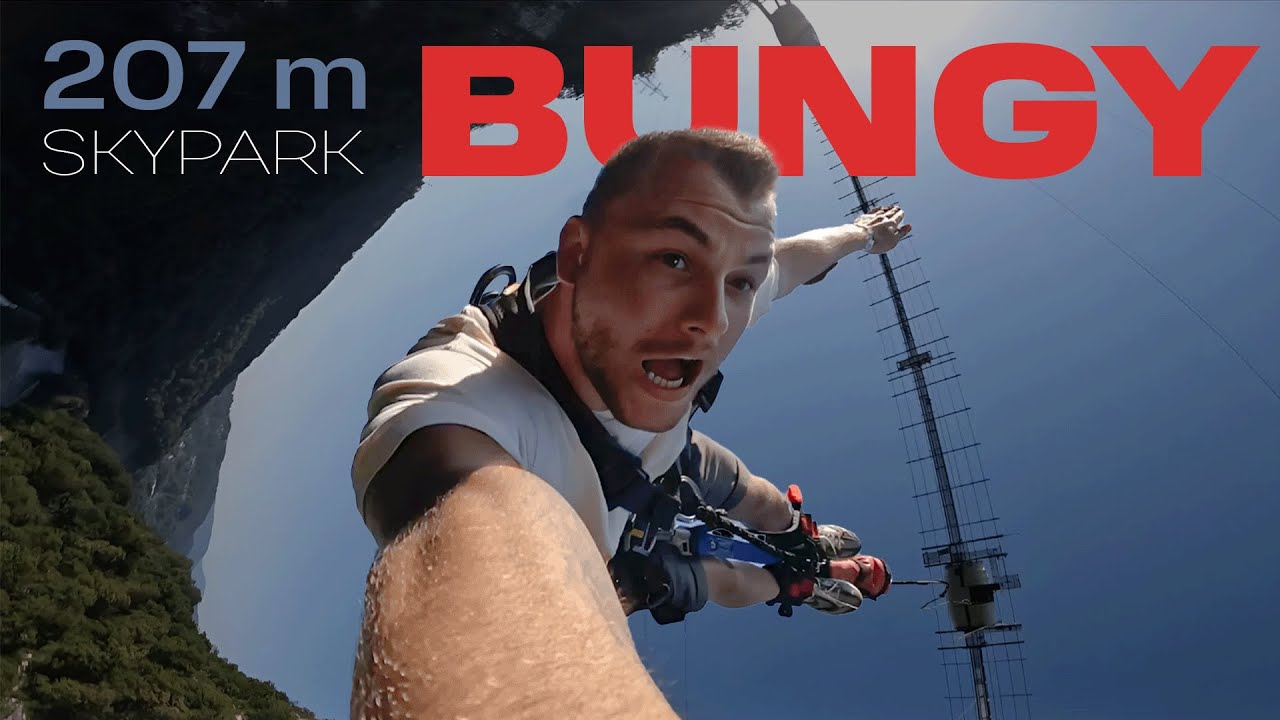КАК Я ИСПОЛНИЛ МЕЧТУ? ОНО того СТОИЛО? Прыжок с BUNGY 207 в СОЧИ SKYPARK