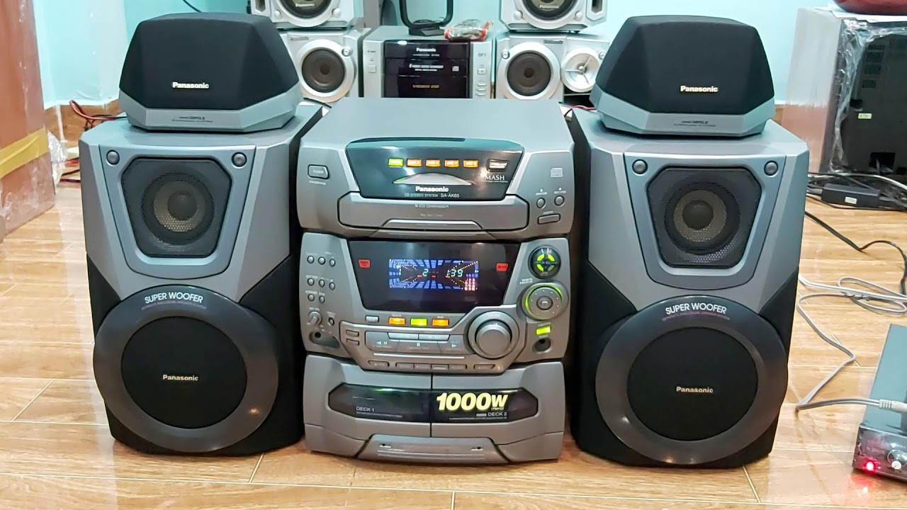 Panasonic AK65 loa 2 cầu Super Woofer mới 90% gi&aacute; sinh vi&ecirc;n đ&acirc;y ạ 0938484360 - 0939924007