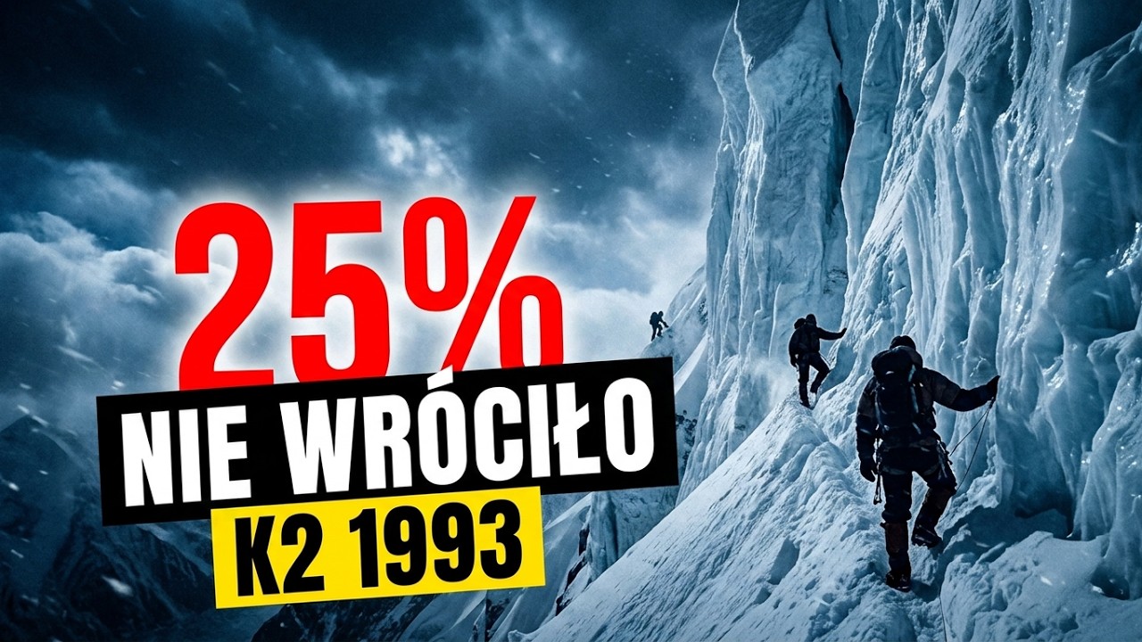 Czarne dni na K2. 25% zdobywców nie przeżyło zejścia ze szczytu