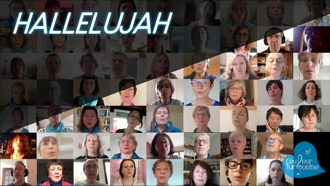HALLELUJAH (Leonard Cohen) - Couleur Turquoise 💙