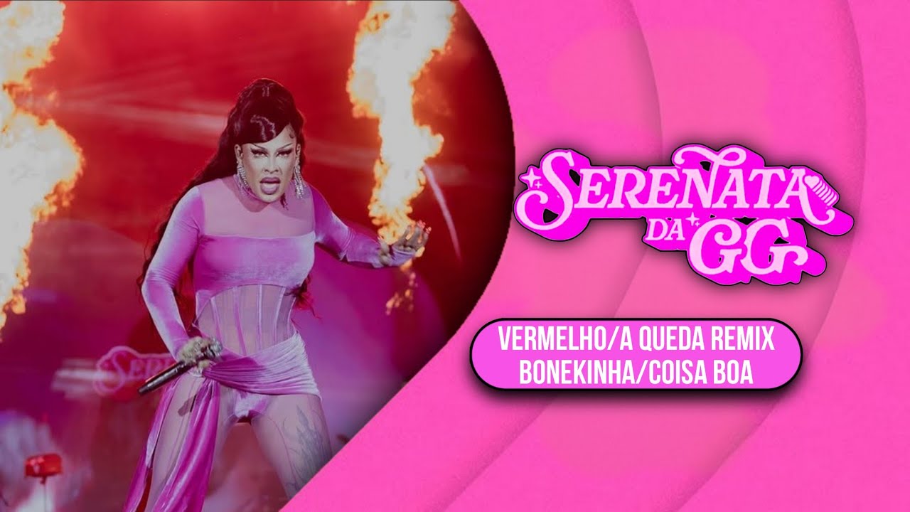 Glória Groove - Vermelho/A Queda Remix/Bonekinha/Coisa Boa/Ao Vivo Em Uberaba