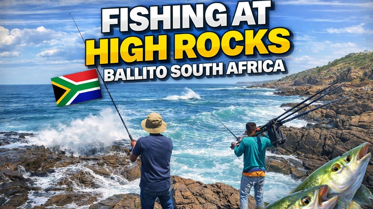 🌊 NEW SPOT, EPIC CATCH! 🌟_ FIRST TIME FISHING HIGHROCKS BALITO! Catch & Cook Showdown - South Africa