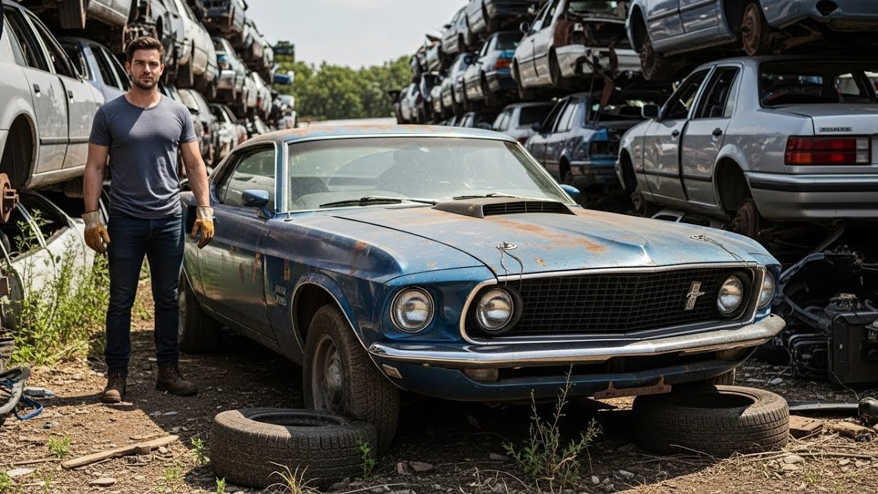 Inside the Complete ASMR Rebuild of an Abandoned 1969 Mustang Boss 429