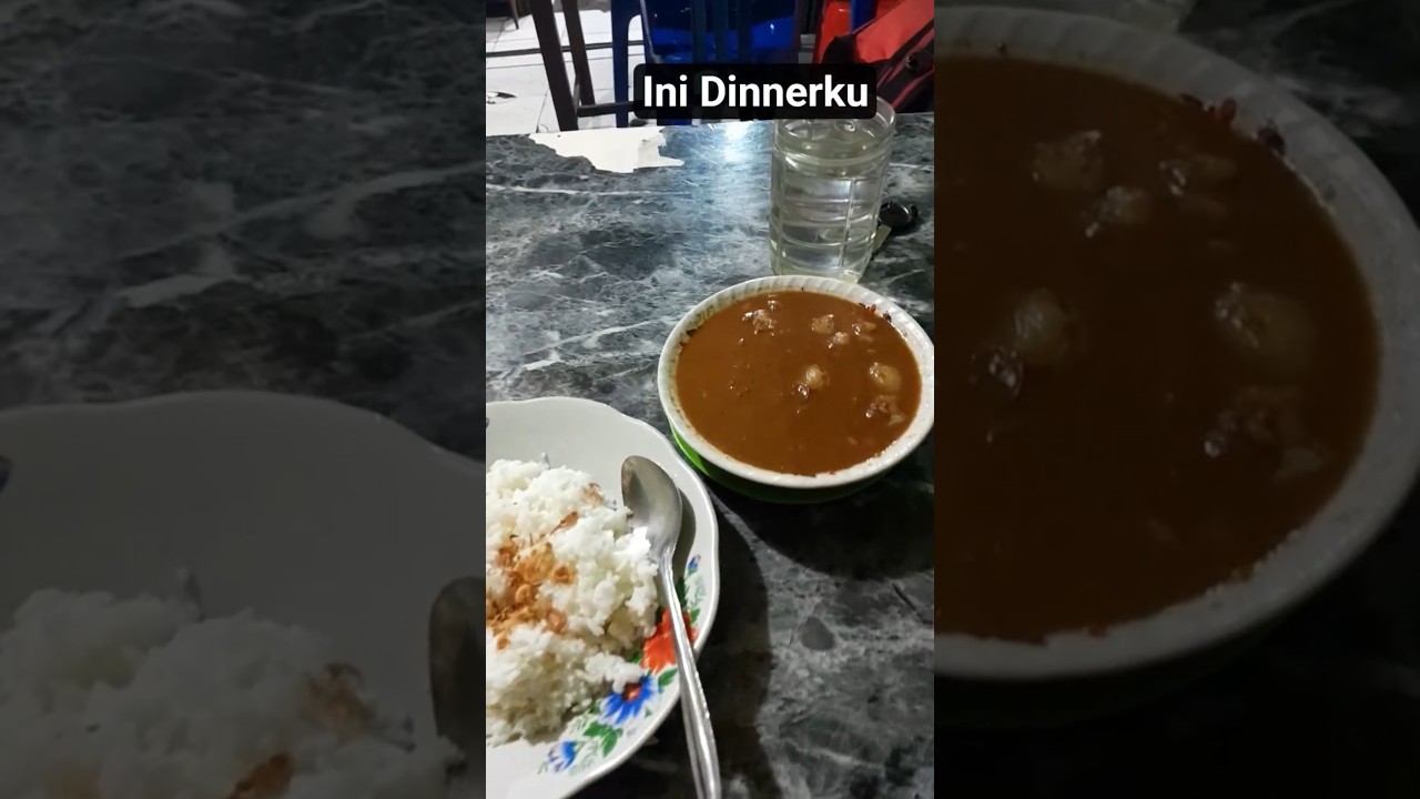 Dinner - Tongseng Kambing - indonesia