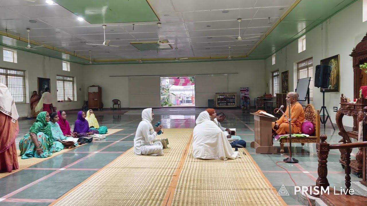 Bhakti Yoga Class | HG Niranjan Govinda Pr | ISKCON Proddatur LIVE
