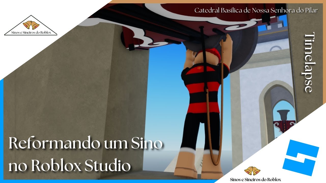 Fazendo um Sino no Roblox Studio 2 - Timelapse